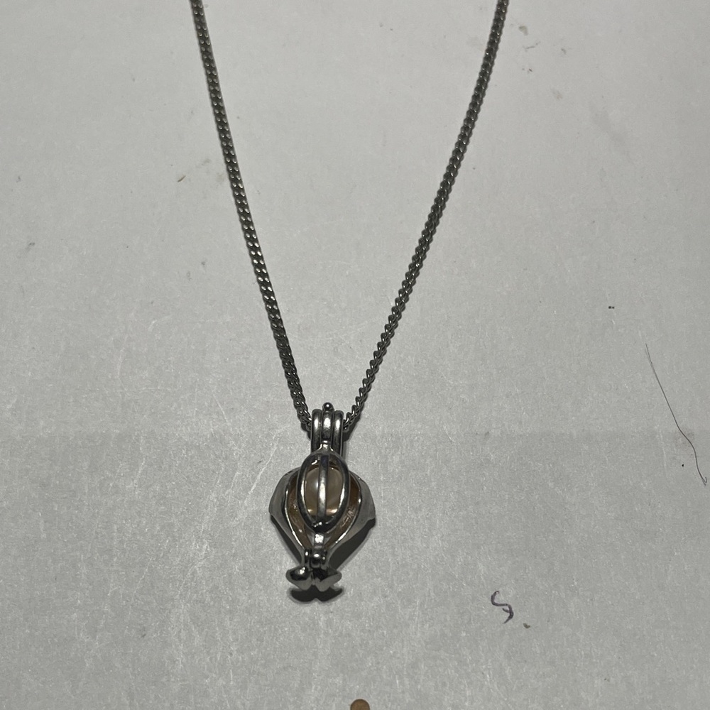 Wish Silver Pendant Necklace